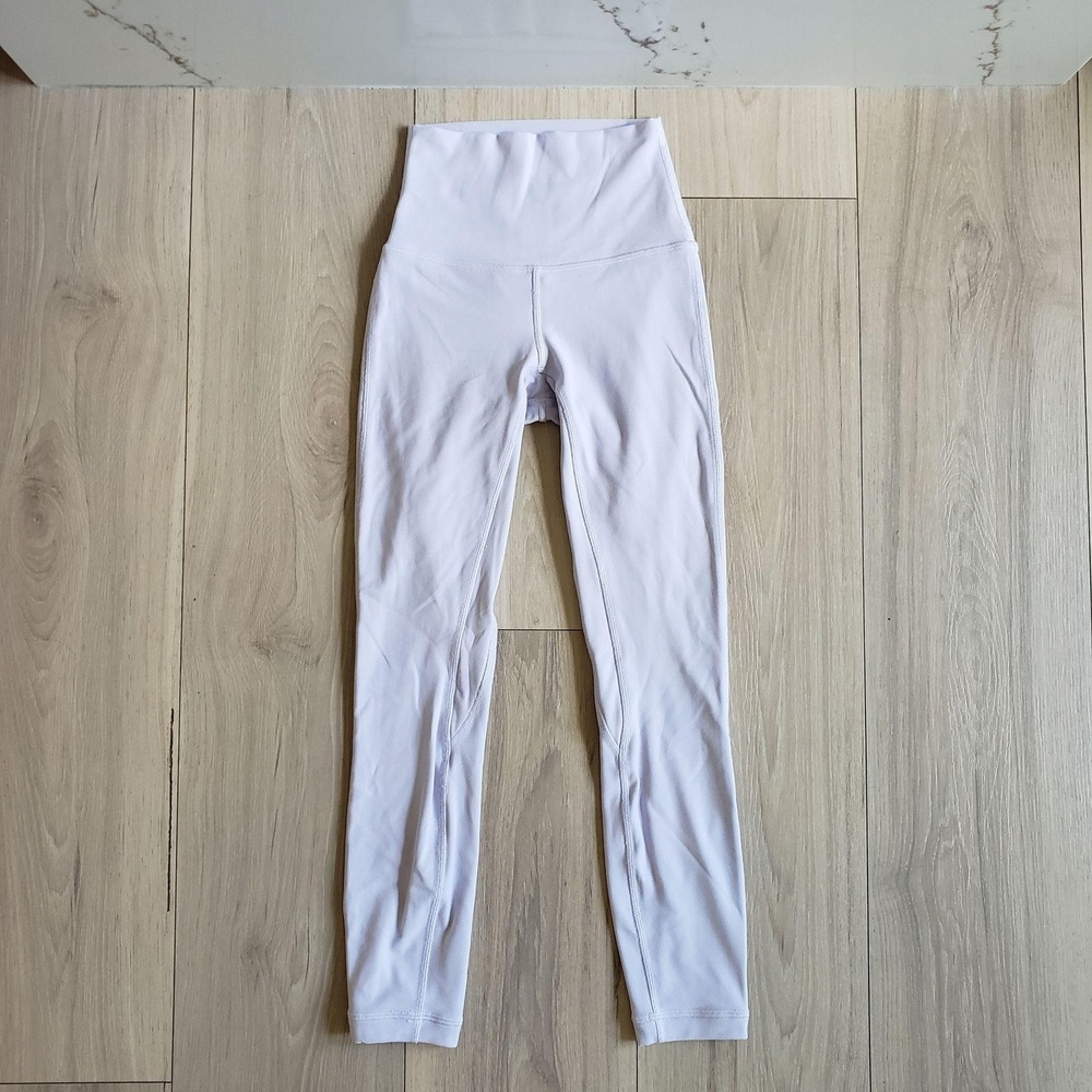 Lululemon Leggings Womens 0 Lilac Smoke Align High Rise 25 Nulu Pants W5CTCS